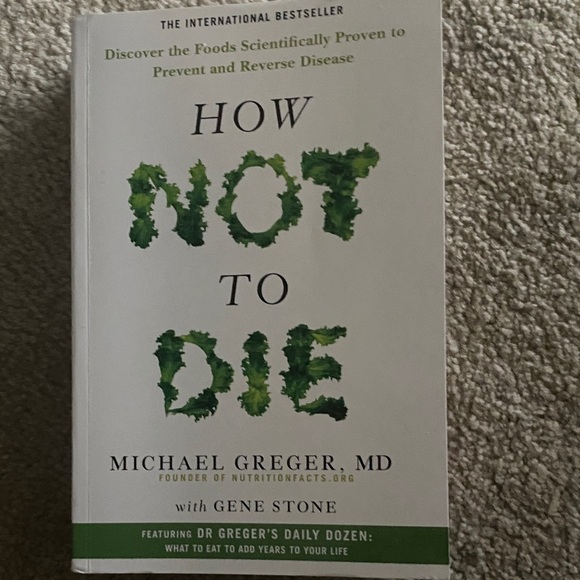 Other - Book how not to die. Read once excellent condition